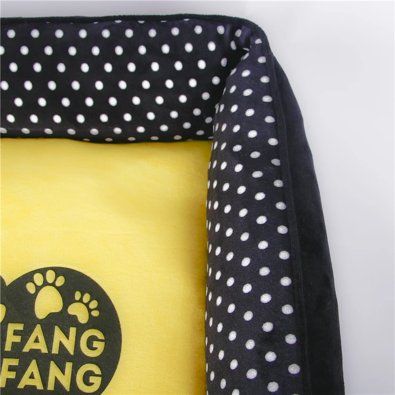 Factory wholesale washable dog bed Wear resistant Bite resistance luxury custom dog house cat bed pet bed