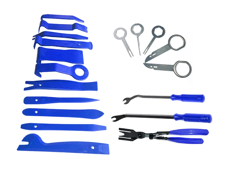 Новая упаковка на молнии 19 шт./компл. нейлон + помпон высококачественный инструмент для разборки автомобильного аудио