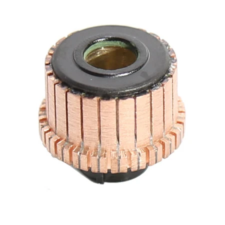 motor groove commutator for power tools
