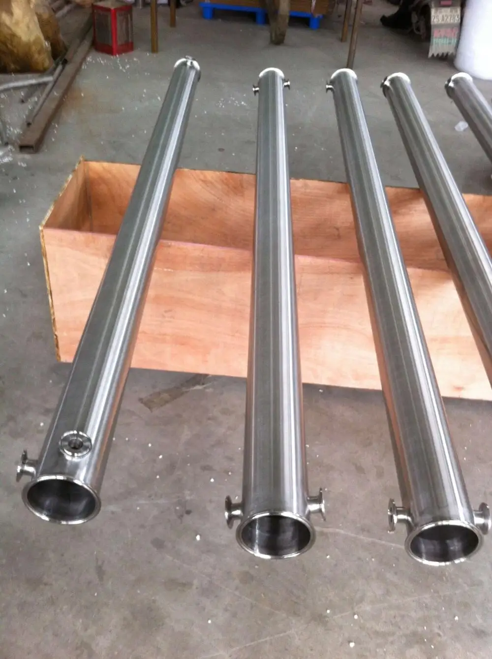 Stainless Steel UF 8080 Vessels On 8038 Elements
