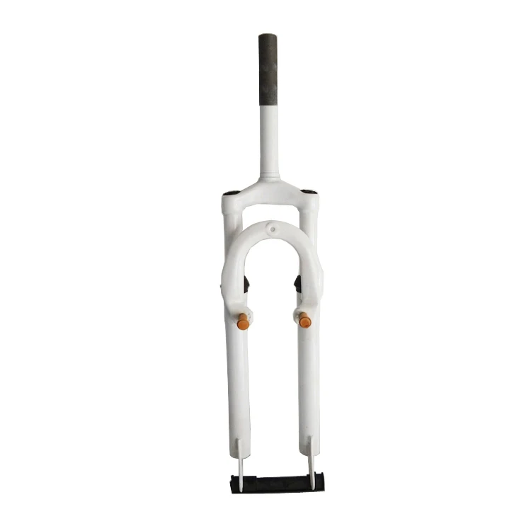 
High quality spraying silver mountain bike front fork 