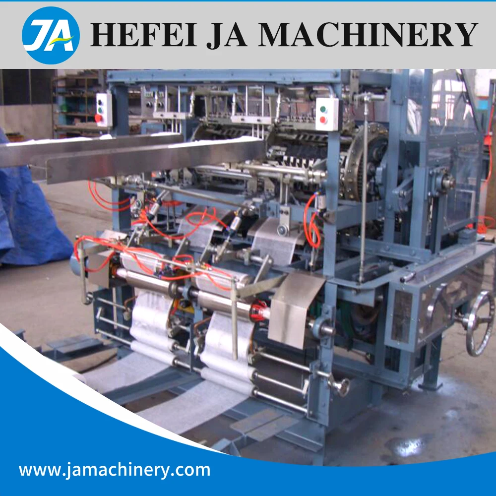 High quality surgical gauze swab compress folding machine