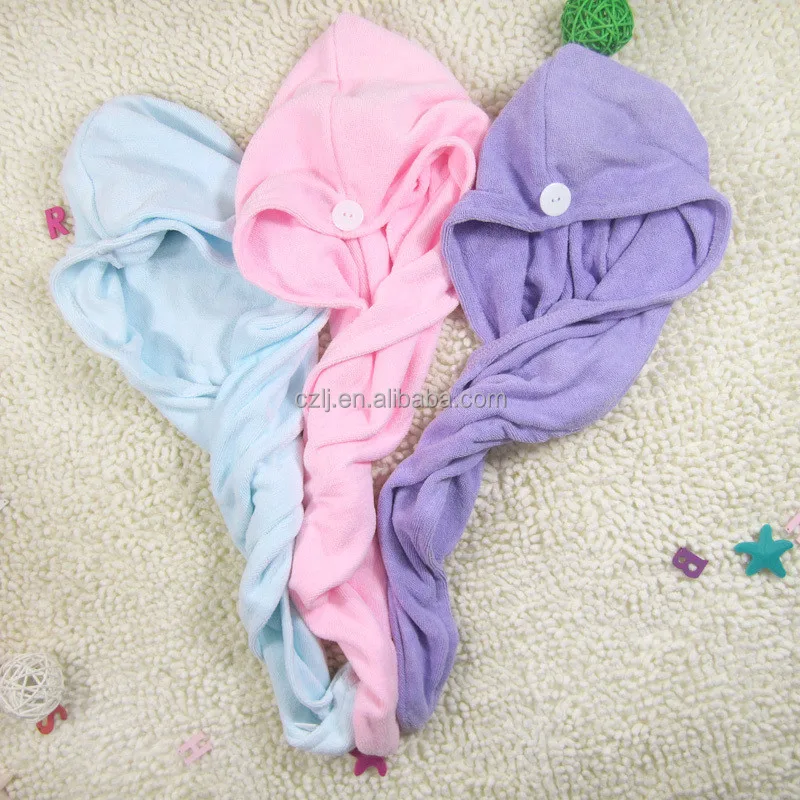 Hair Drying Towels, Fast Drying Hair Cap, Long Hair Wrap head band hair drying towel turban towels china manufacturer