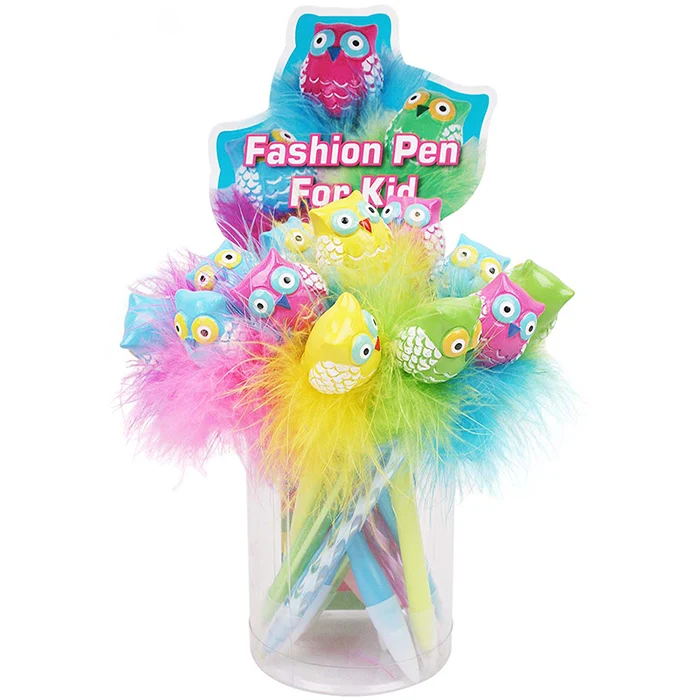 Licheng BP4085 Cute Pens, Children Promotional Items Owl Pen Plume