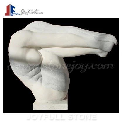 
Modern Marble art Sculpture carvings nake lady Figure Statue 