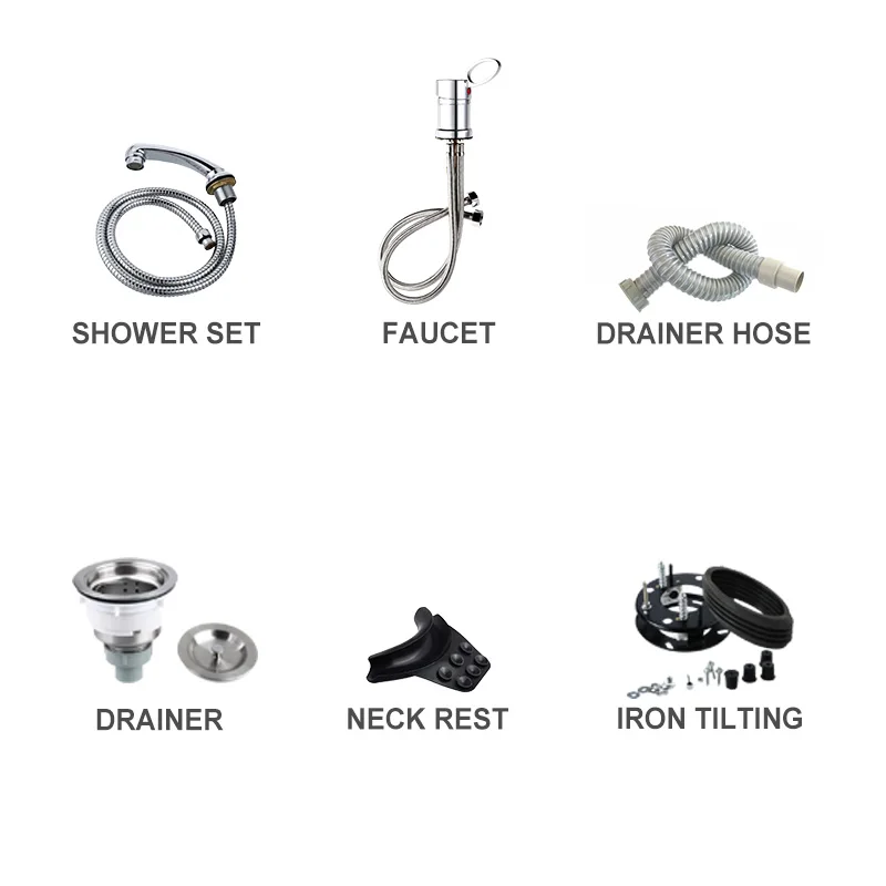 Ceramic sink wash basin portable for hair salon