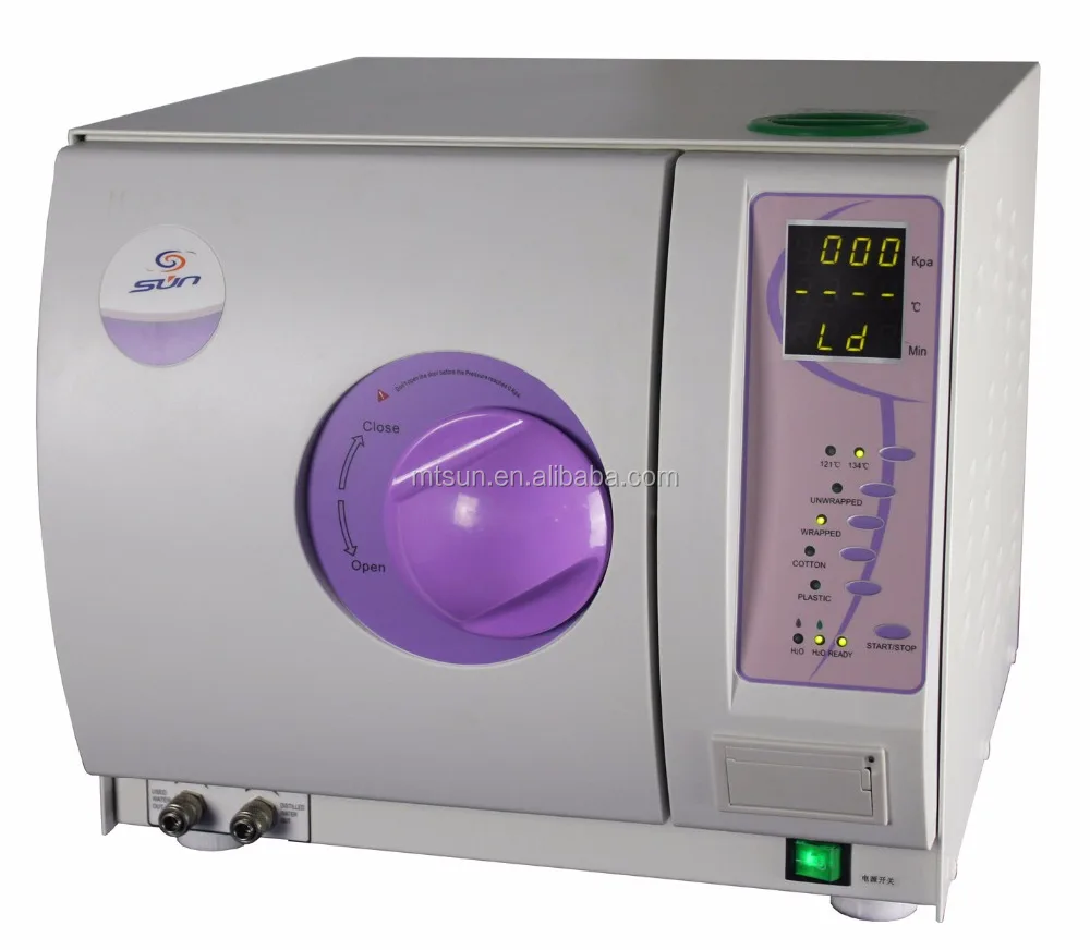 
Class B high competitive and quality tabletop steam medical autoclaves with printer 