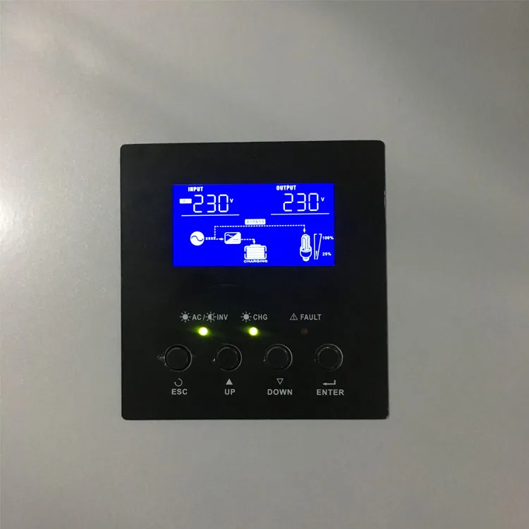 Solar Hybrid Inverter Pure Sine Wave Power 3kva Inverter with Charger