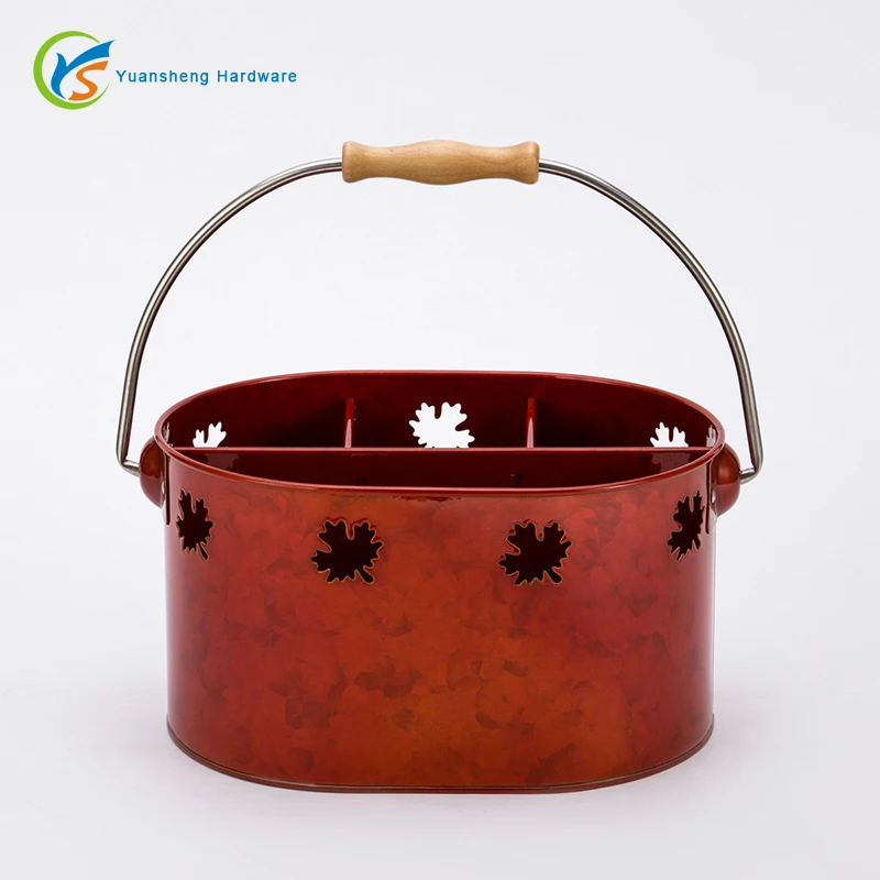 Better Homes and Gardens Galvanized Steel Utensil Caddy