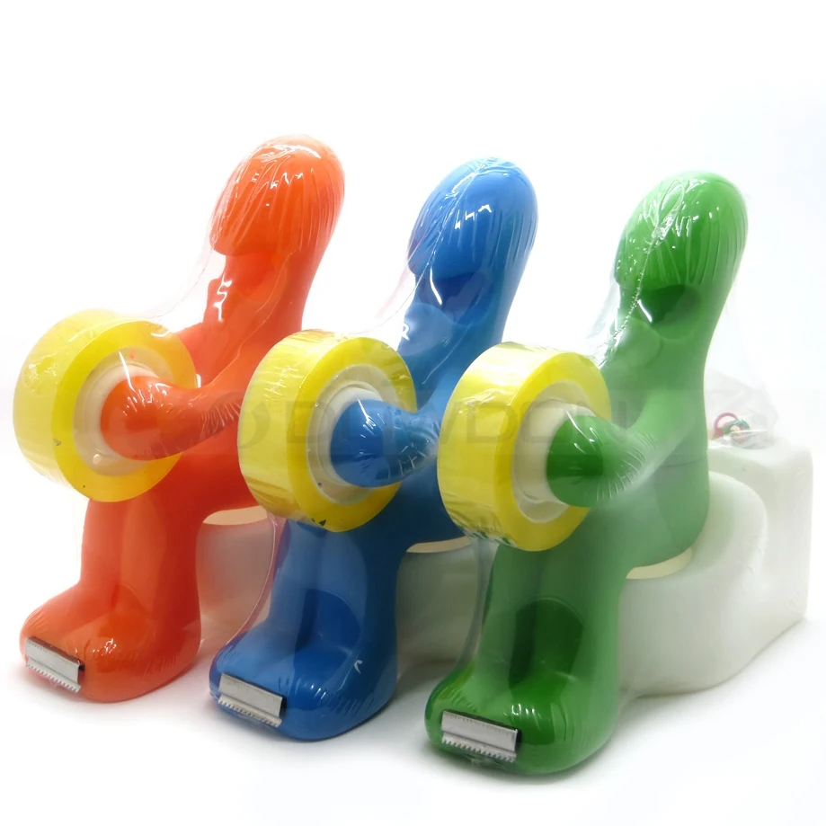Funny Deco Desk Accessory Office Supply Tape Dispenser Pen & Memo Holder Paper Clip Storage