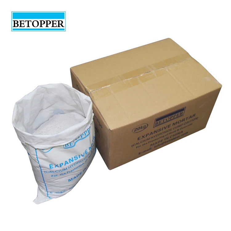 Quarry Soundless Stone Crack Powder Expansive Mortar