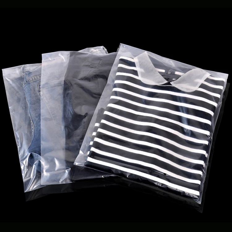 Custom Printing Opp Poly Self-Adhesive Flap Bag BOPP Retort Pouch for Packaging Shoes and Jewelry with Suffocation Warning