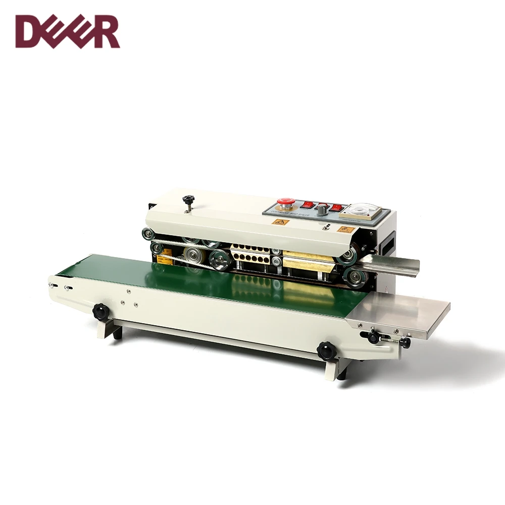 Good sealer plastic bag sealing machine, vertical continous band sealer