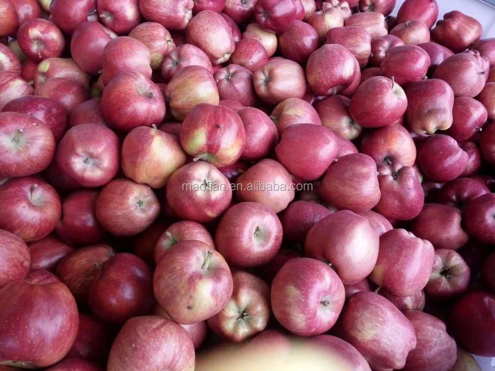 Красное вкусное яблоко хуани