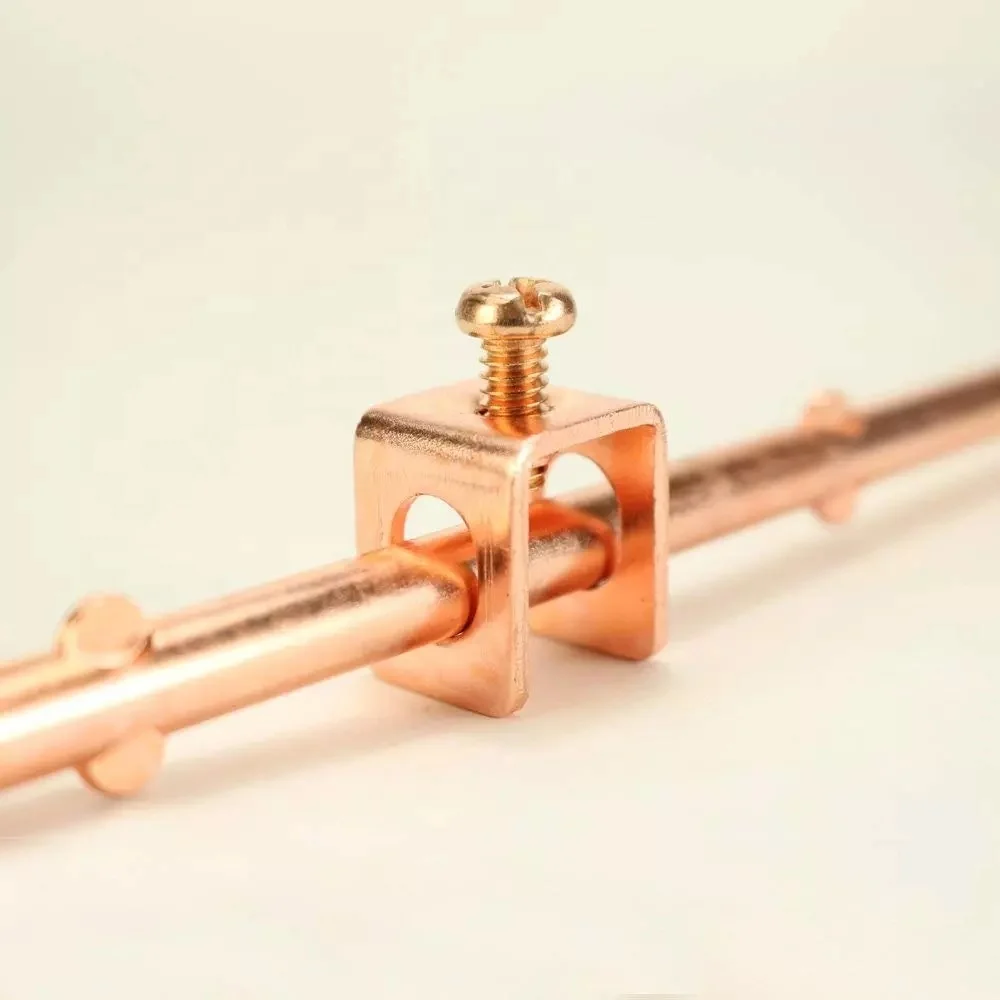 pure copper ground rod Earthing Rod For Electrical Utilities