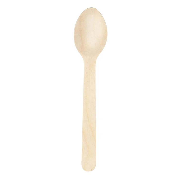 Biodegradable Disposable Bamboo Cutlery set |100% Eco Friendly | Premium Recyclable Bamboo Dinnerware Utensils |6 Inch