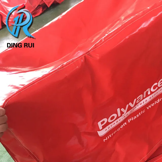 waterproof uv protection elastic pvc pallet cover tarps bag