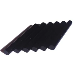 Wholesale long and thin empty black slim round lipstick tube