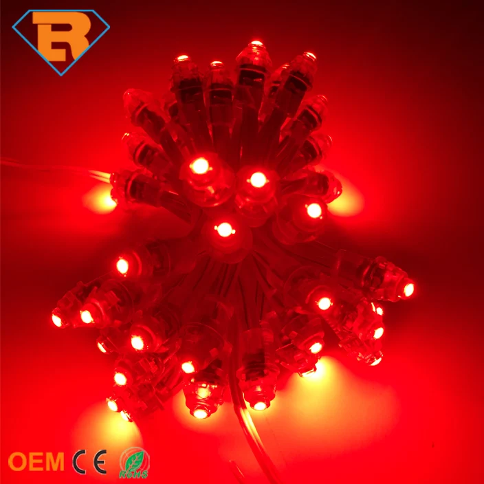 9mm 12V 5V Waterproof LED Outdoor Advertising Pixel DOT Light for Billboard