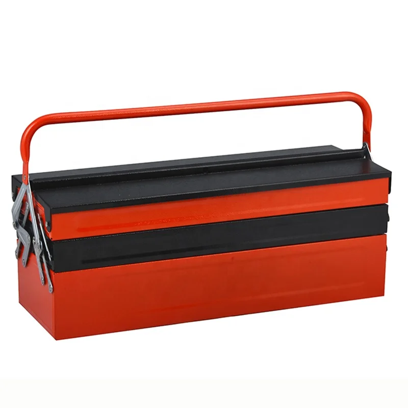 Wholesale Cheap 22 Inch 5 Bucket Folding Portable Tool Box/Tool Chest