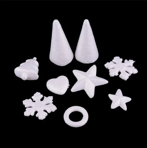 styrofoam geometric shapes