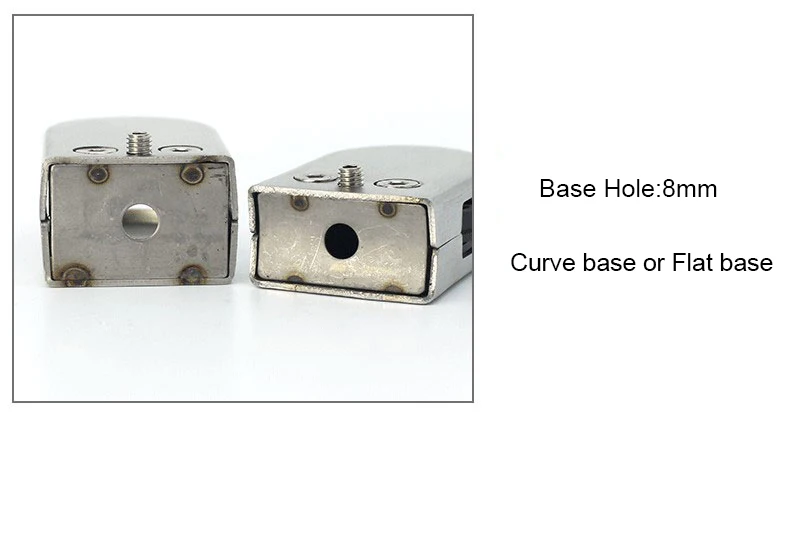 Condibe stainless steel balcony railing post glass clamp