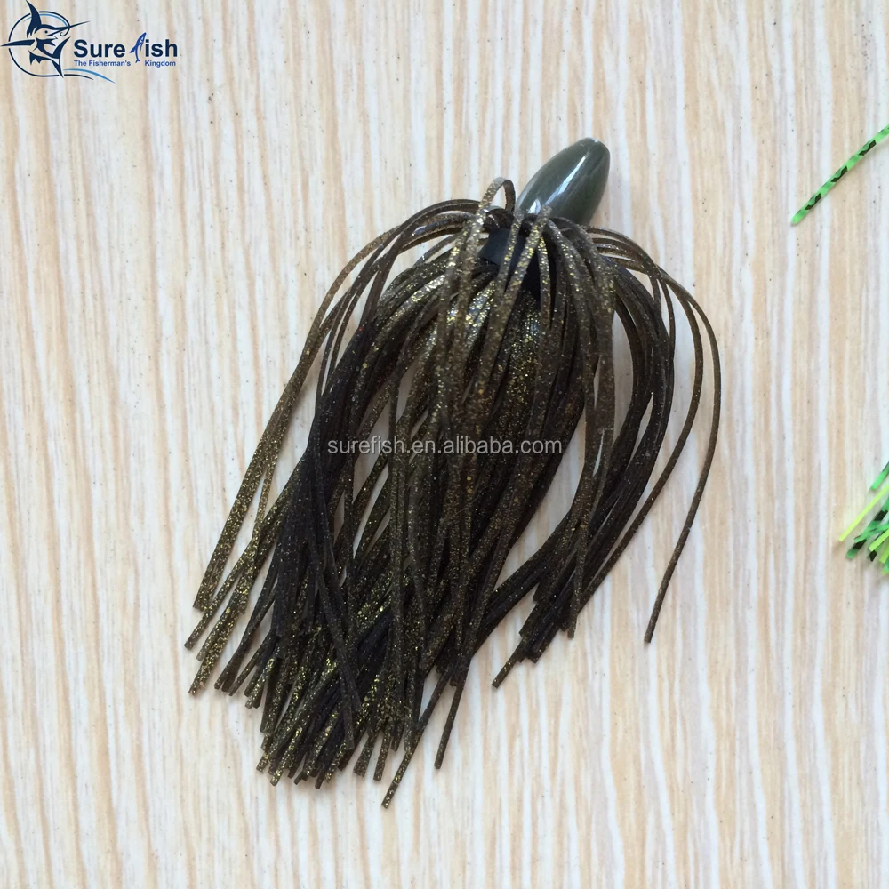 Wholesale price valued skirt keeper tungsten pitching sinker weight