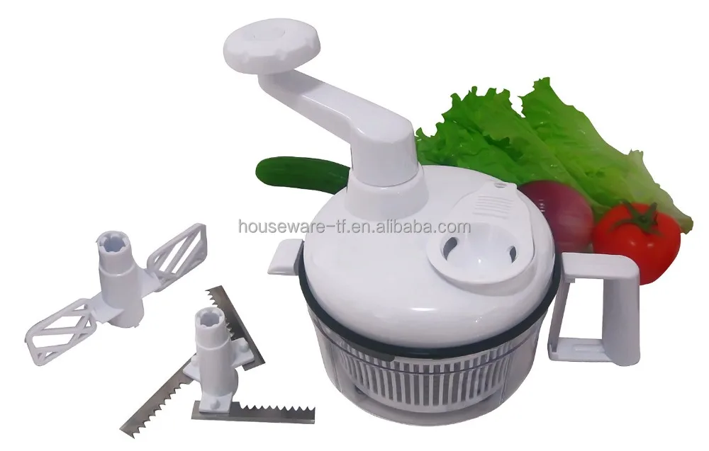 rotary food processor-swift boxed multi vegetable chopper 3 in 1