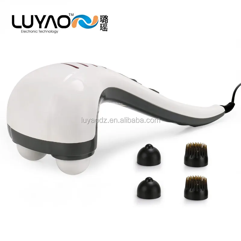 LY-627A 2019 hot amazon dual head vibrator the best device for the back massage electronic massage device