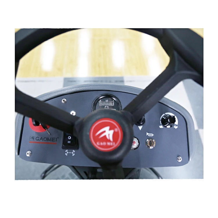 GM-MINIS Best Quality MINI Automatic Industrial Ride on Floor Sweeper with Roller Brush