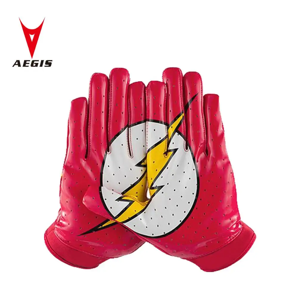High quality custom made printing football gloves goalkeeper gloves