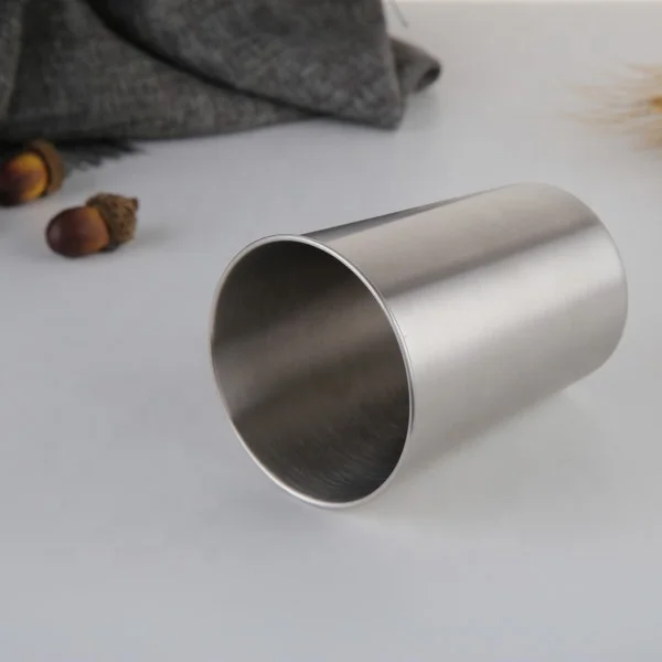 Stocked  Eco-friendly Stainless-Steel Glass Cups For Kids
