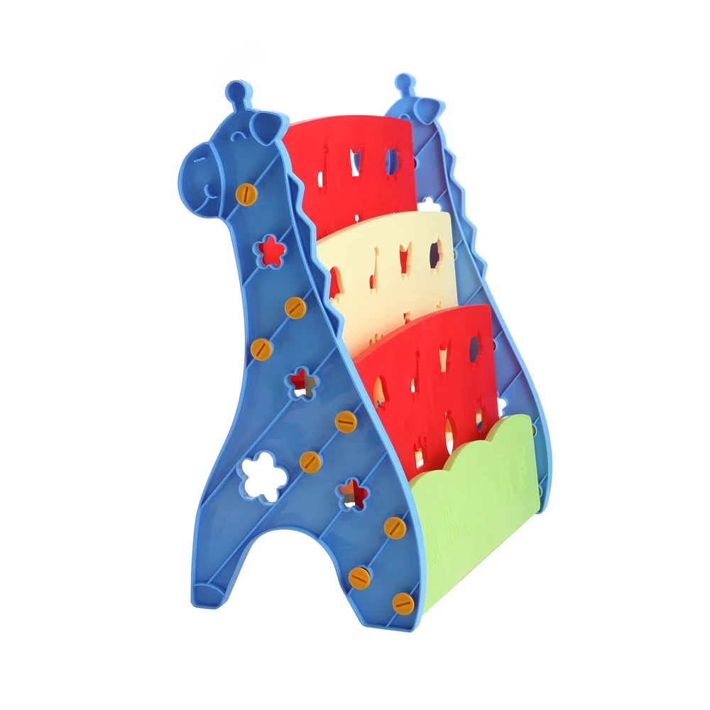 Colorful Baby Cheap Plastic Bookrack/Bookcase