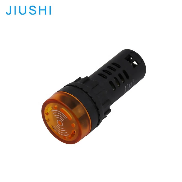 AD16-22SM 22 мм светодиодный индикатор buzzerr 24 В 220 380 красный зеленый