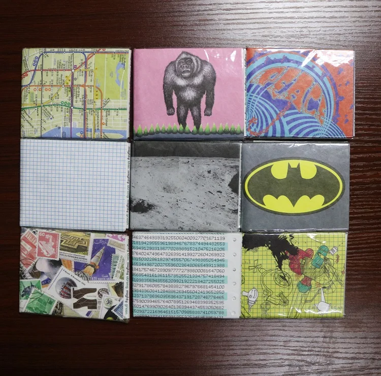 Роскошный дизайнерский бумажник из переработанной бумаги на заказ