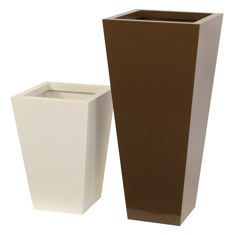 Galvanized Steel Garden Flower Pots