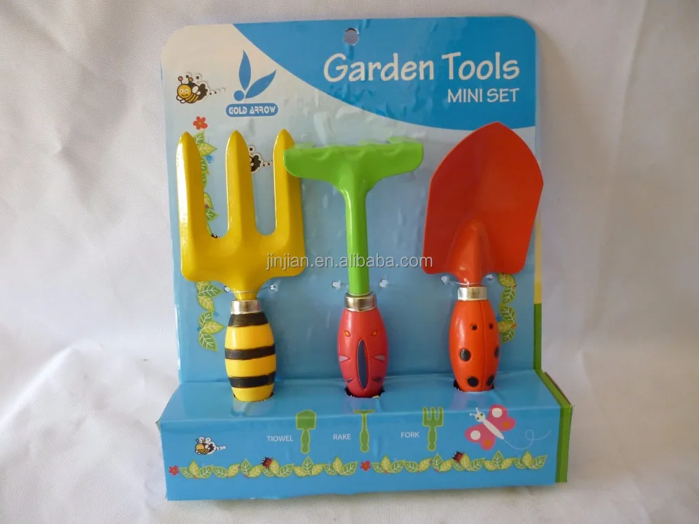OEM factory manufacturer custom design cute innovative garden tools kids garden set toy
