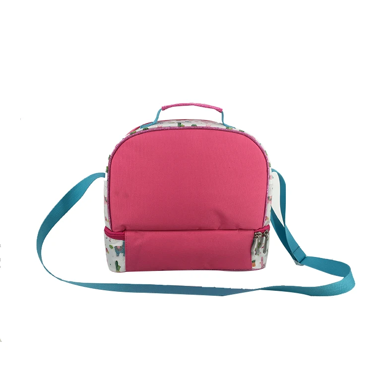 Hot sale custom fashion reusable polyester kids custom soft lunch factory customization comfortable cooler bag