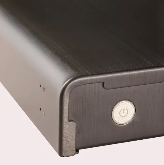 OEM ODM Customized Sheet Metal Hardware Thin Mini itx Aluminum Case