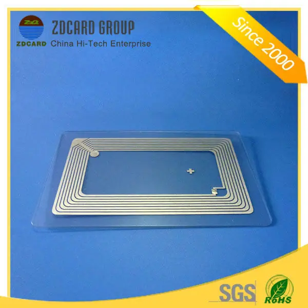 plastic smart card chip ISO 14443