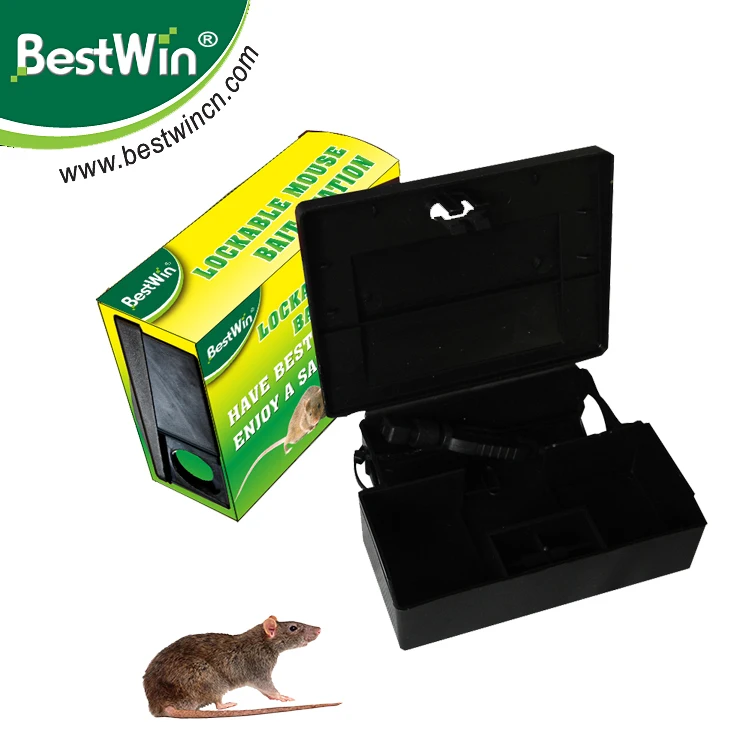 3 years quality guarantee bait station rat trapper