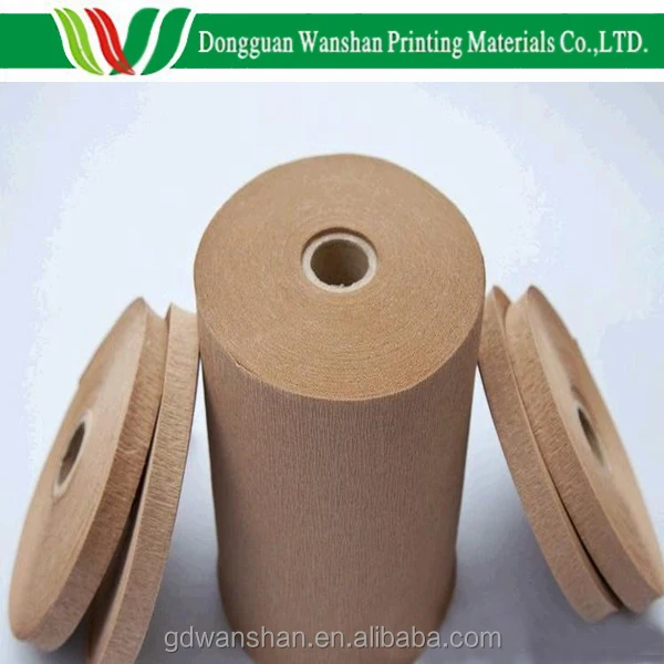 54gsm hardcover book binding crepe kraft paper roll wholesale for dictionary packaging