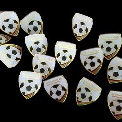 New design club 3d metal soccer pin badge