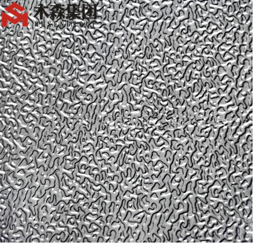 worm stucco embossing aluminum sheet/coil for composite panels