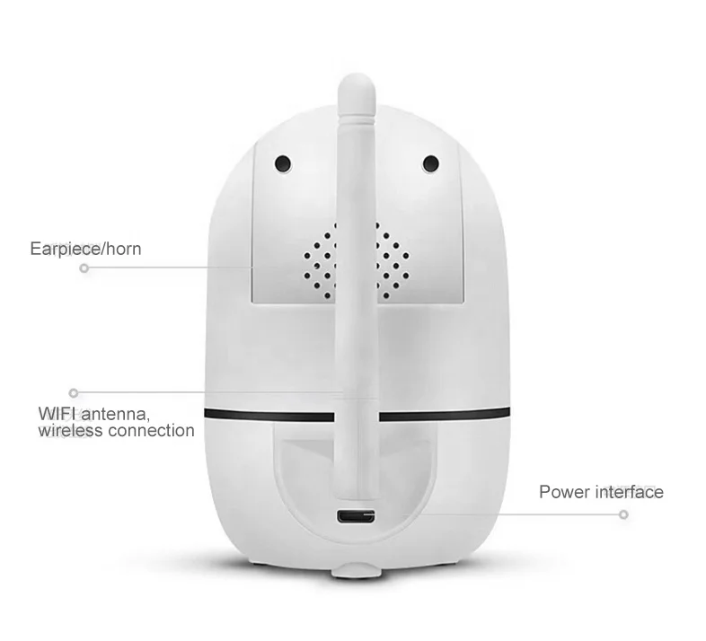 
Professional OEM/ODM Smart WIFI Human Body Auto Tracking PTZ IP Camera 1080P HD 