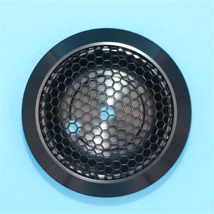 Бесплатный образец 2 дюймовый мини-динамик крышка гриль для автомобильного аудио твитер Защитная металлическая сетка громкоговоритель декоративный круг защитная сетка