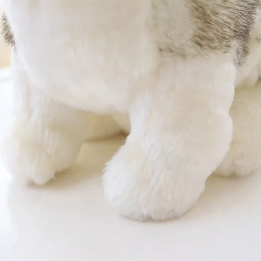 Husky Dog Plush Toy Dolls Baby Kids Play Toys Toddler Soft Plush Dog Toy