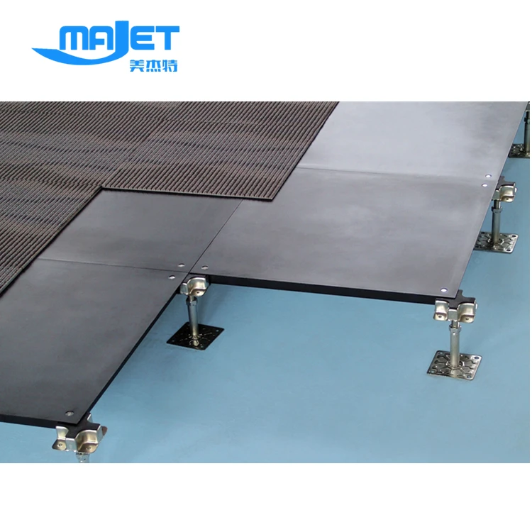 600x600mm Hpl / Pvc Finish Computer Room Raised Access Flooring / Adjustable Pedestals