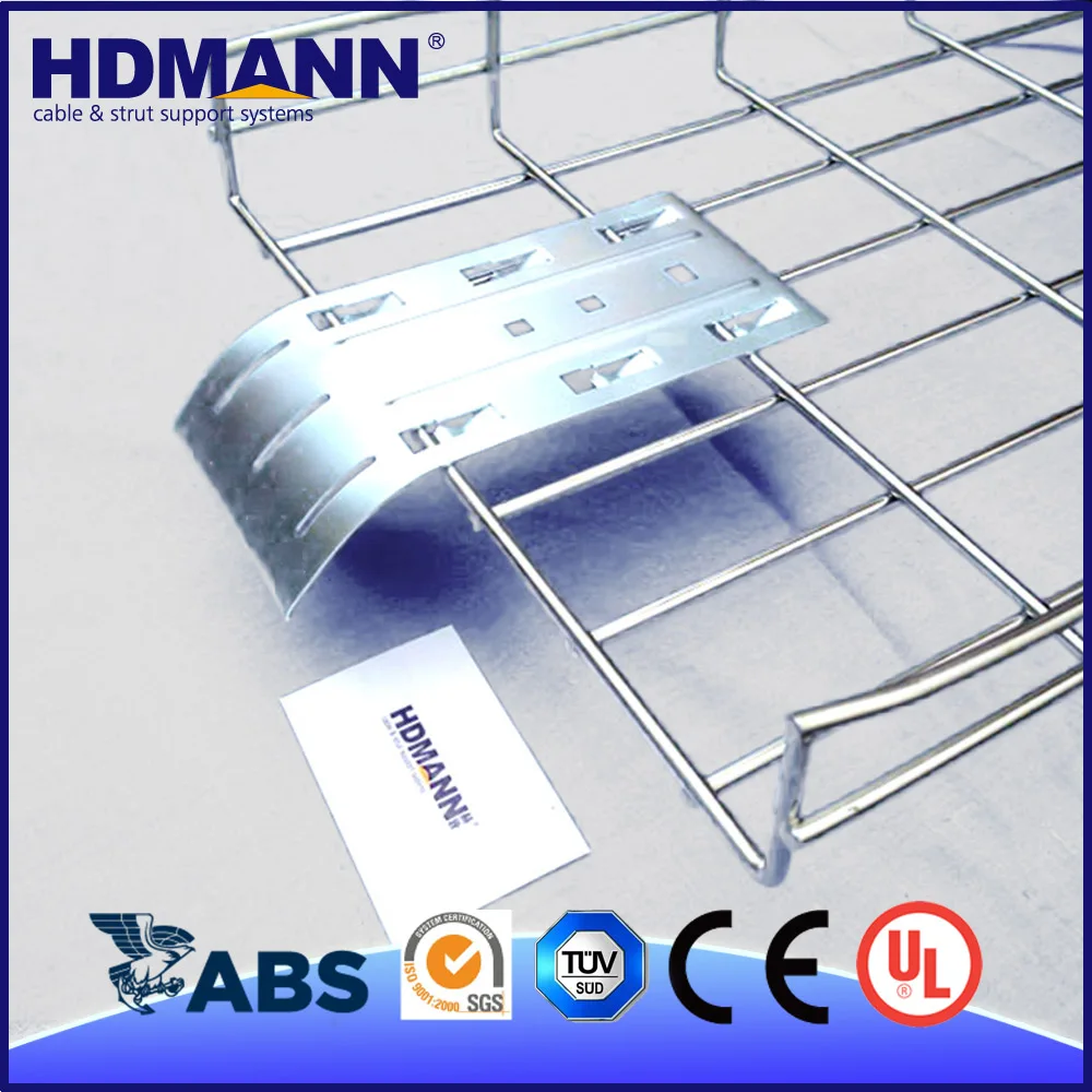 Indoor Electro Galvanized Metal Cablofil Wire Basket Cable Tray Prices