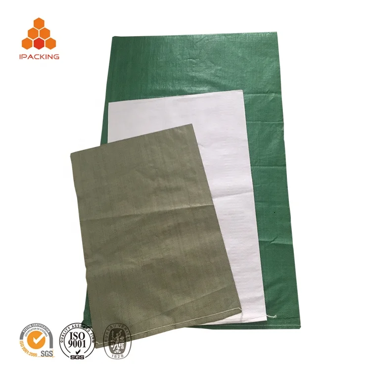 Custom size Offset Printing pp woven Wheat rice sugar Plastic Flour bags 100kg 50 Kg